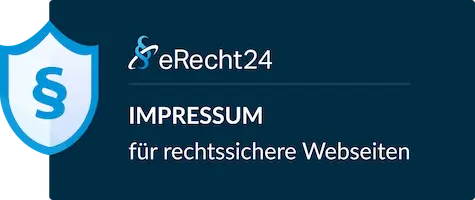 eRecht24 Impressum für rechtssichere Webseiten. Partner Agentur WITTIGONIA digital. 